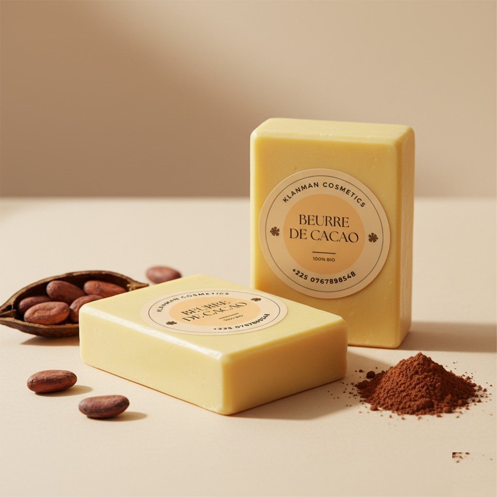 Blocs de beurre de cacao Klanman